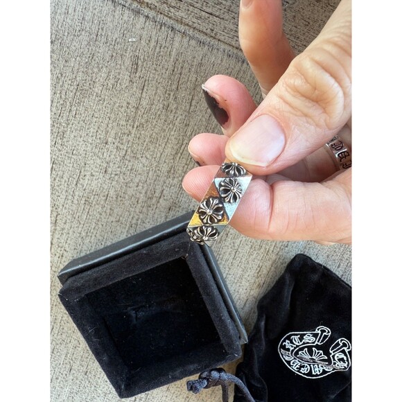 Chrome Hearts PENTAGON CH Ring Size 8 - Picture 2 of 4